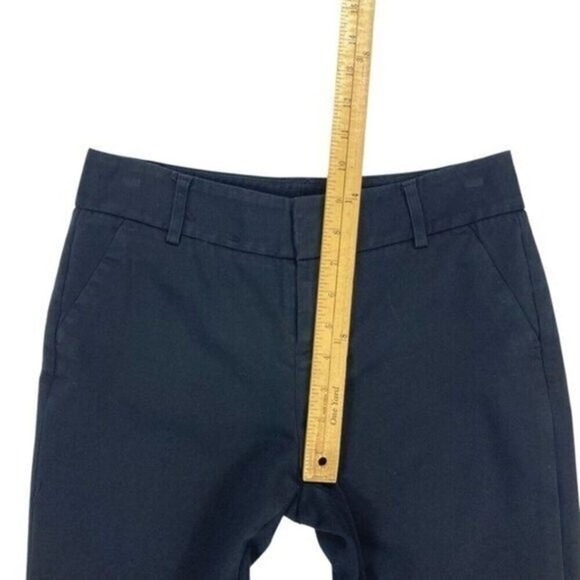 Alice + Olivia Pants Women 2 Black Stacey Slim Stretch Ankle Office Chic Trouser - Picture 11 of 15